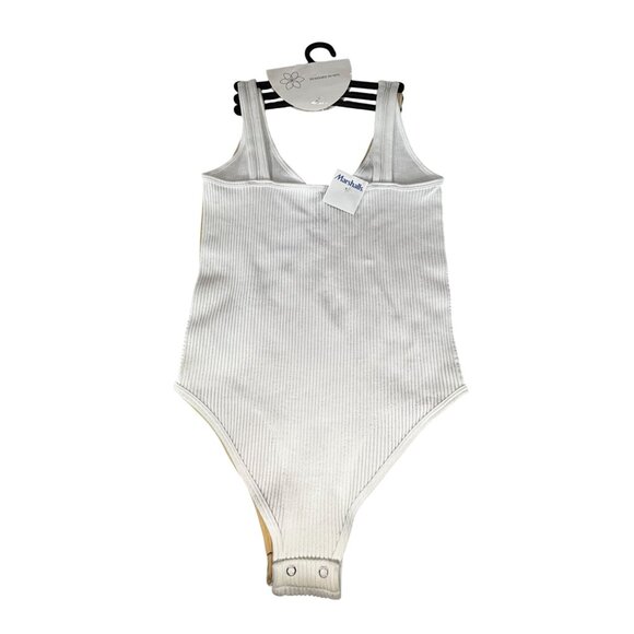 Aura 2 Pack Seamless Ribbed Bodysuits XS/S Nylon Spandex - Picture 7 of 12